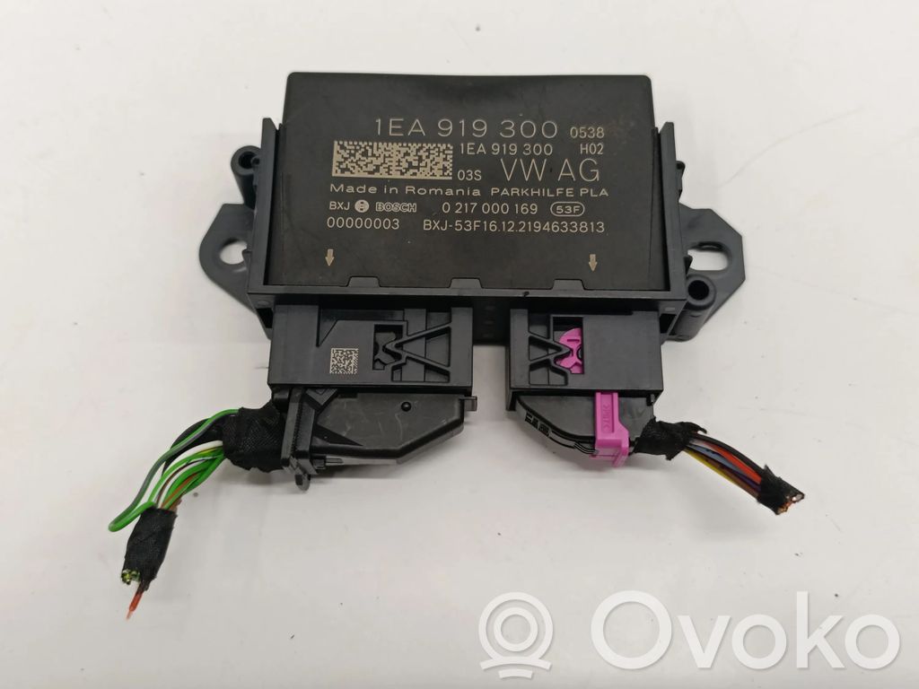 Skoda Enyaq iV Parking PDC control unit/module 