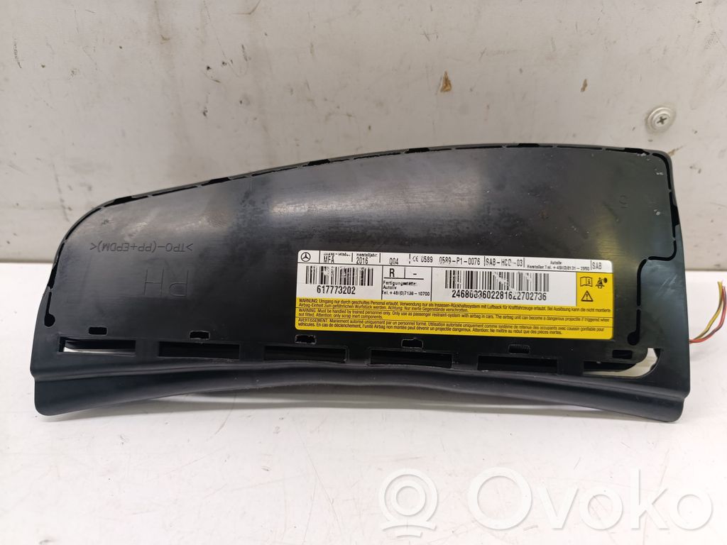 Poduszka powietrzna Airbag fotela   2468603602,0589P10076