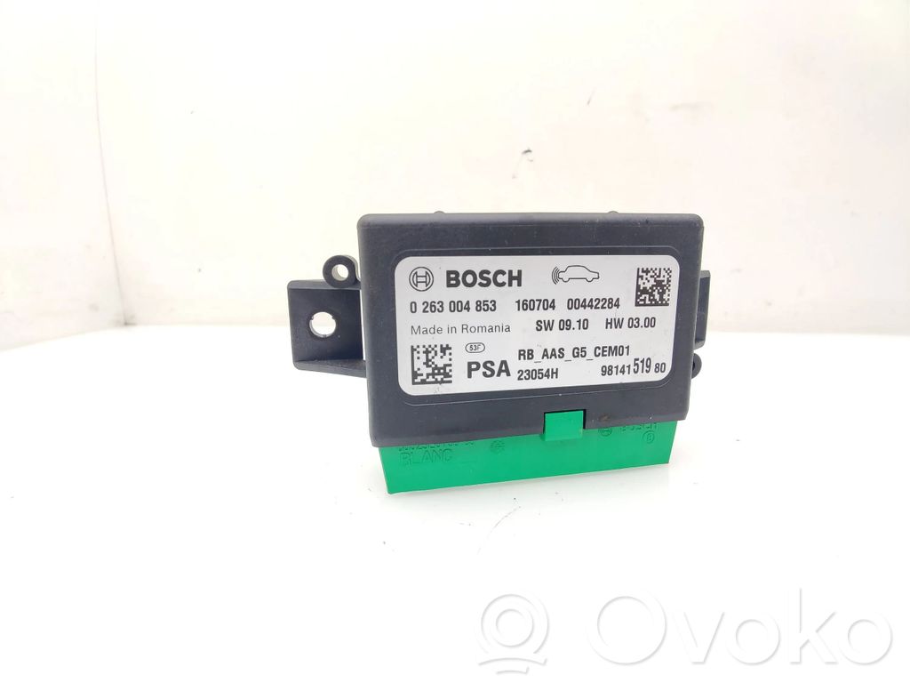 Peugeot 508 Parking PDC control unit/module 