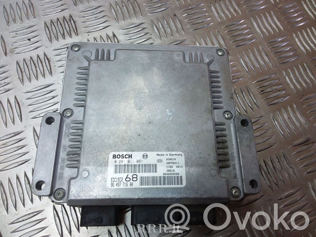 Citroen C5 Engine control unit/module 