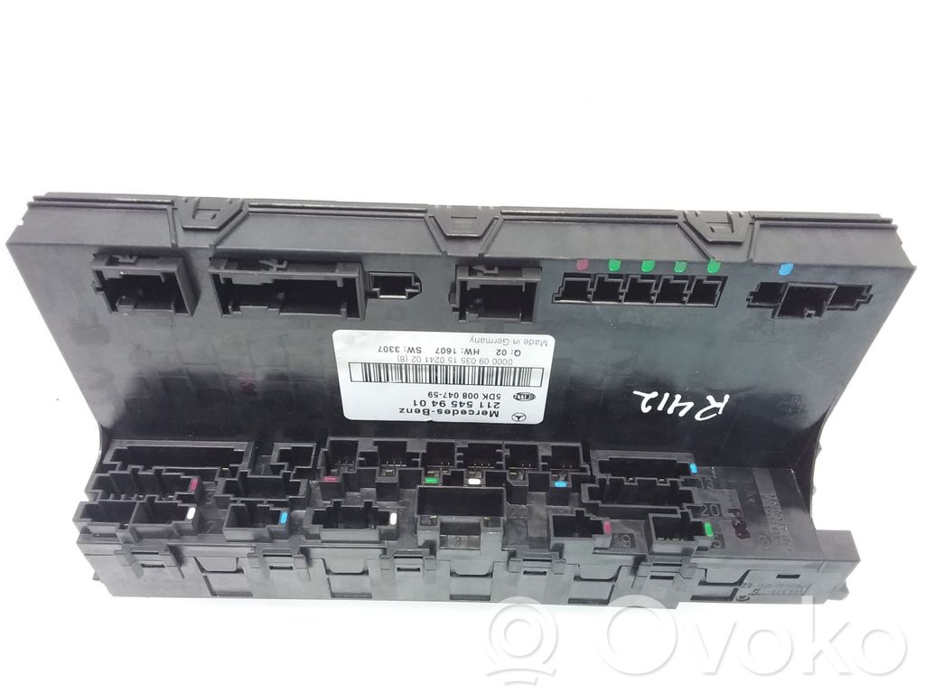 Mercedes-Benz E W211 Comfort/convenience module 