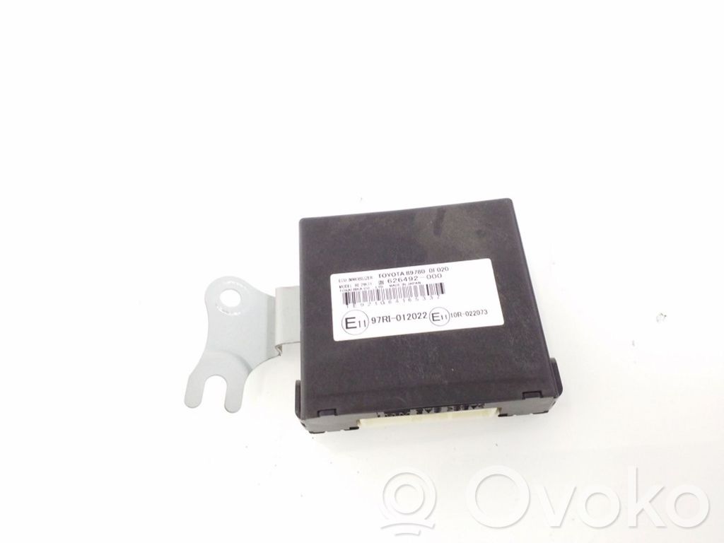 Toyota Corolla Verso AR10 Immobilizer control unit/module 