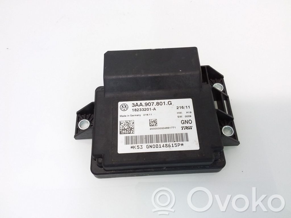Volkswagen PASSAT B7 Hand brake control module 
