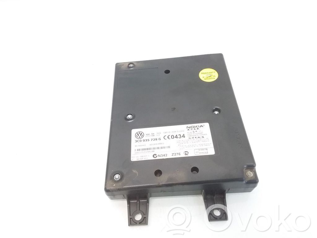 Bluetooth control unit module   3C0035729G