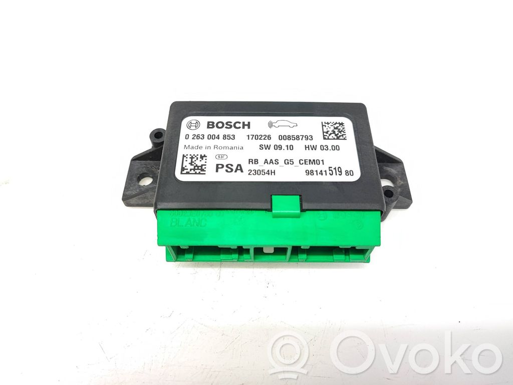 Toyota Proace Parking PDC control unit/module 