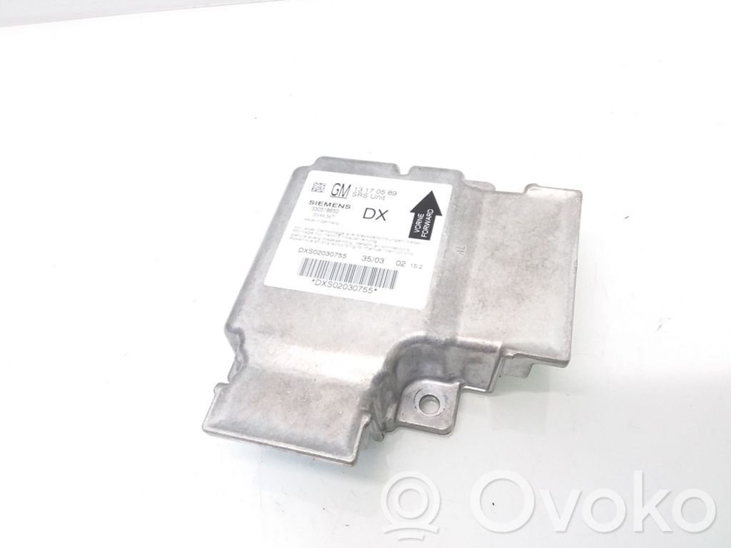 Opel Signum Airbag control unit/module 