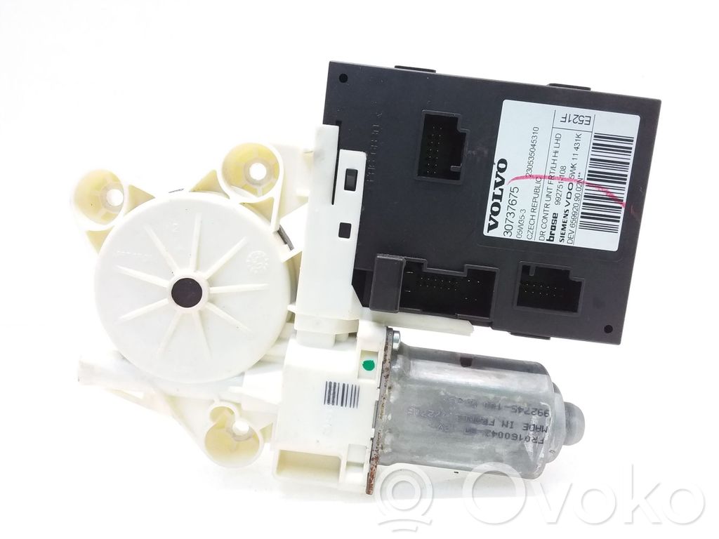 Volvo V50 Silnik regulatora szyby drzwi przednich 