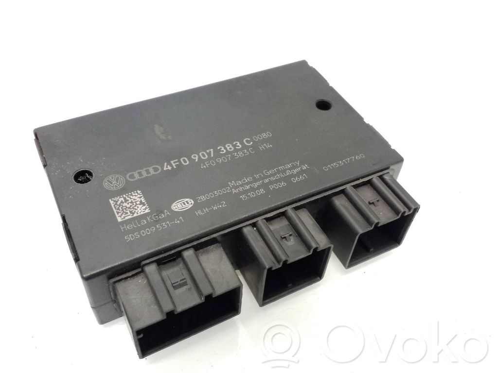 Audi A6 S6 C6 4F Tow bar trailer control unit/module 