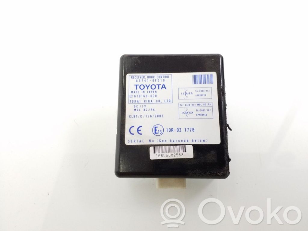 Toyota Corolla Verso AR10 Door control unit/module 