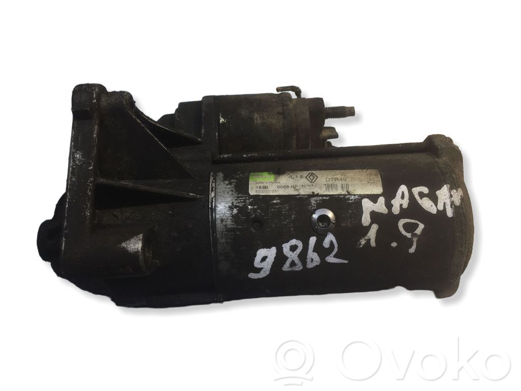 Renault Megane II Starter motor 