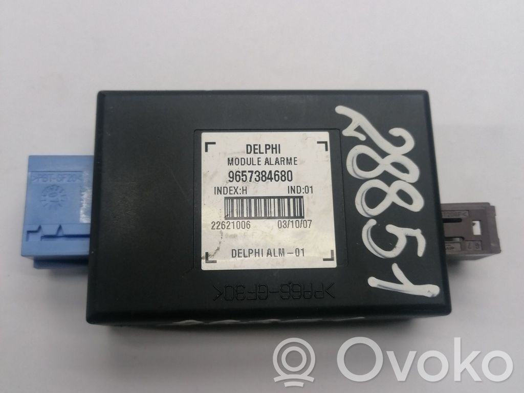 Peugeot 207 Alarm control unit/module 