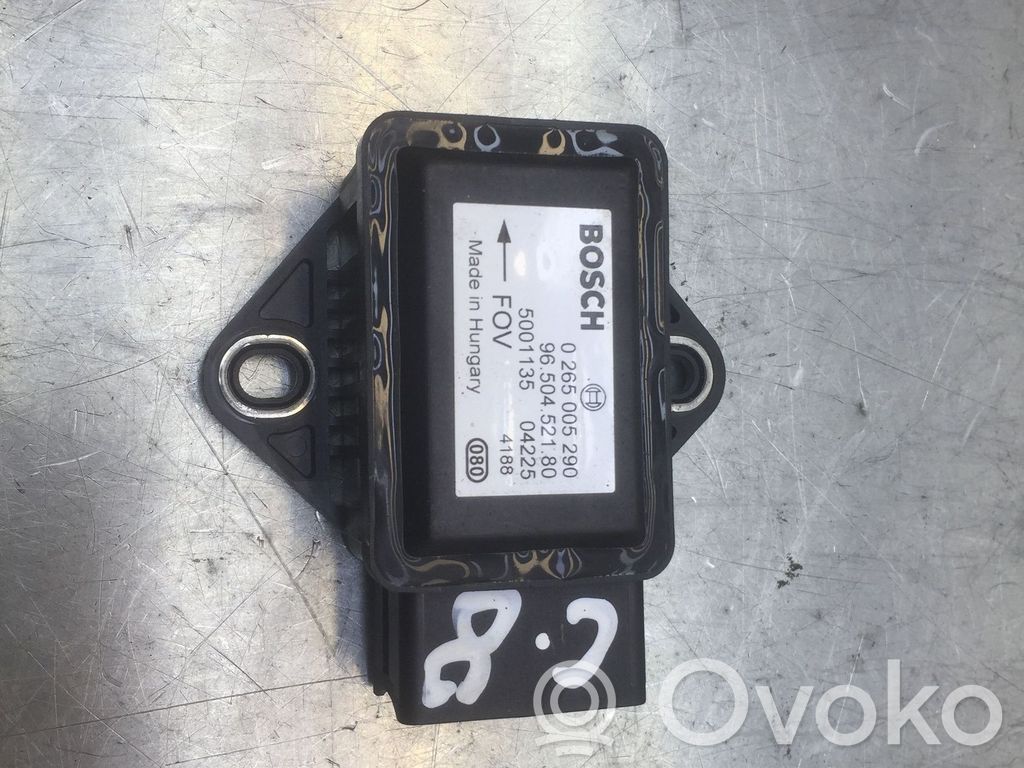 Citroen C8 ESP acceleration yaw rate sensor 