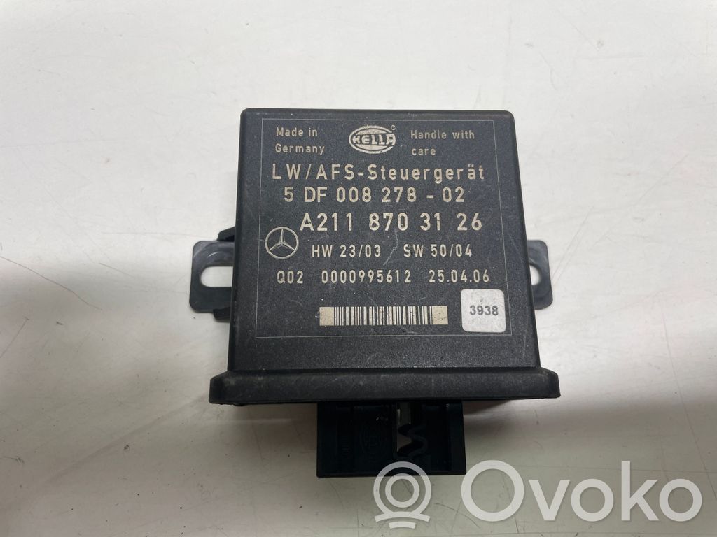 Mercedes-Benz E W211 Otras unidades de control/módulos 