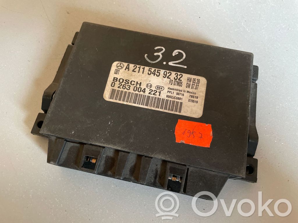 Mercedes-Benz E W211 Other control units/modules 