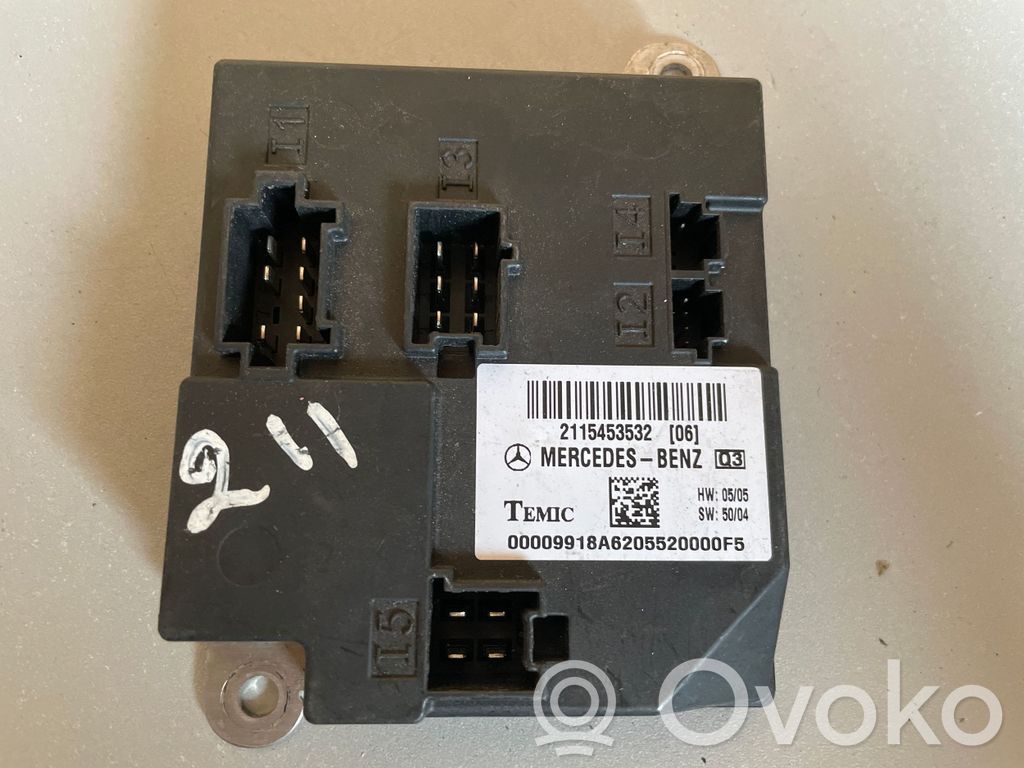 Mercedes-Benz E W211 Other control units/modules 