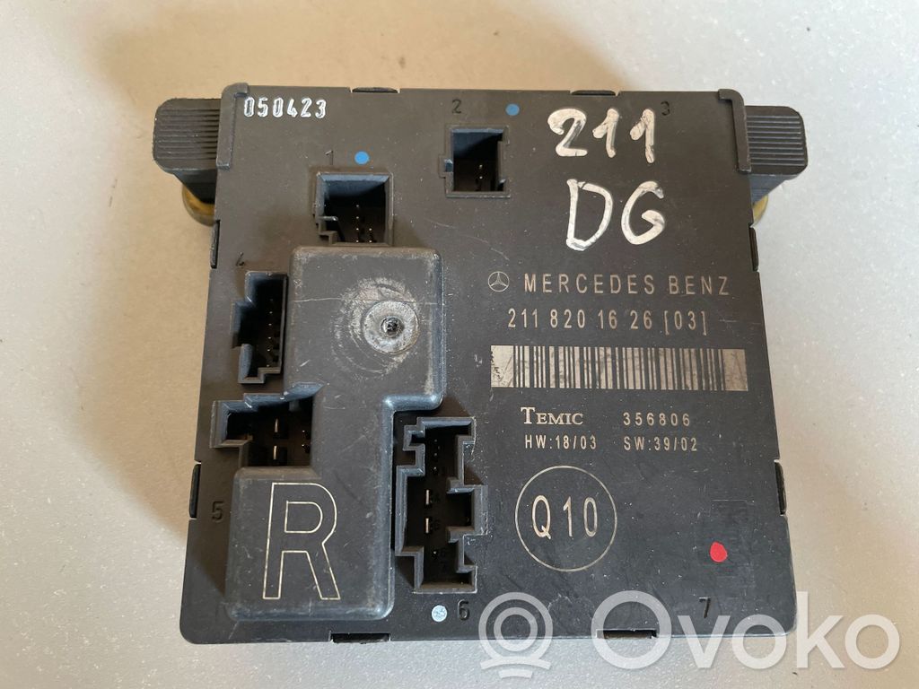 Mercedes-Benz E W211 Door control unit/module 