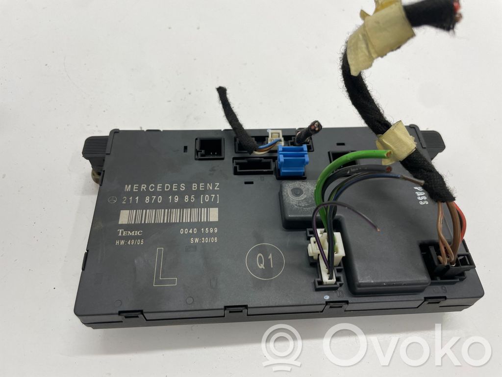 Mercedes-Benz E W211 Door control unit/module 