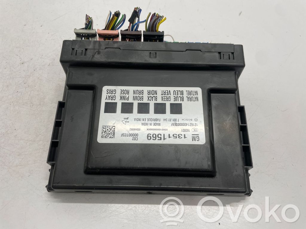 Opel Astra K Comfort/convenience module 