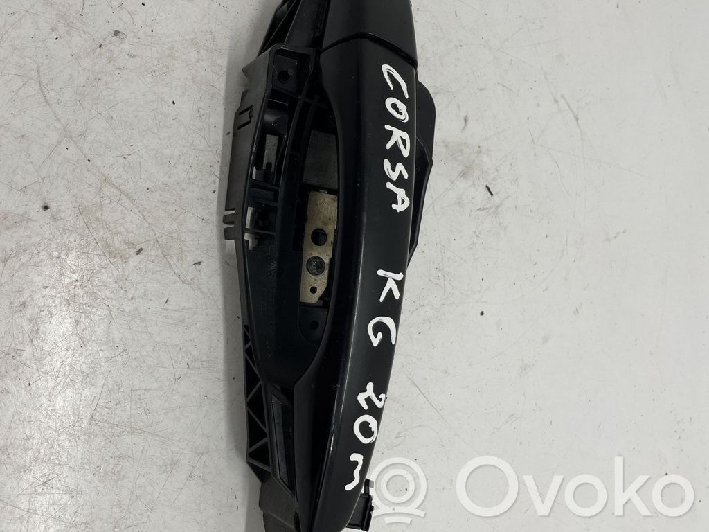 Opel Corsa F Rear door exterior handle 