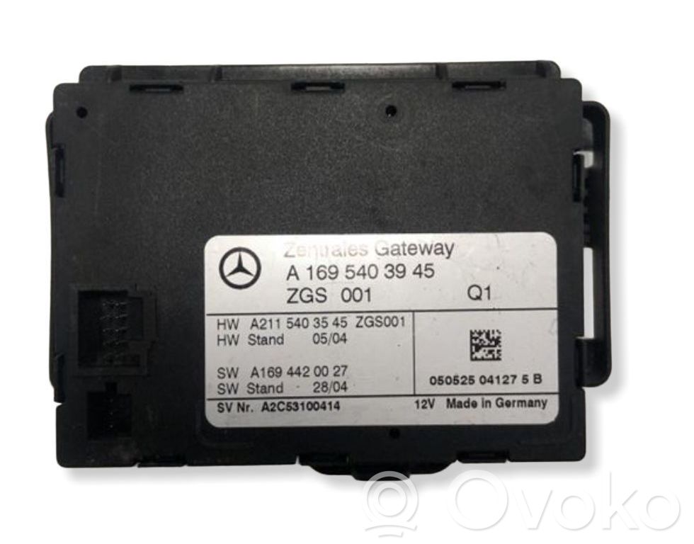 Mercedes-Benz A W169 Other control units/modules 