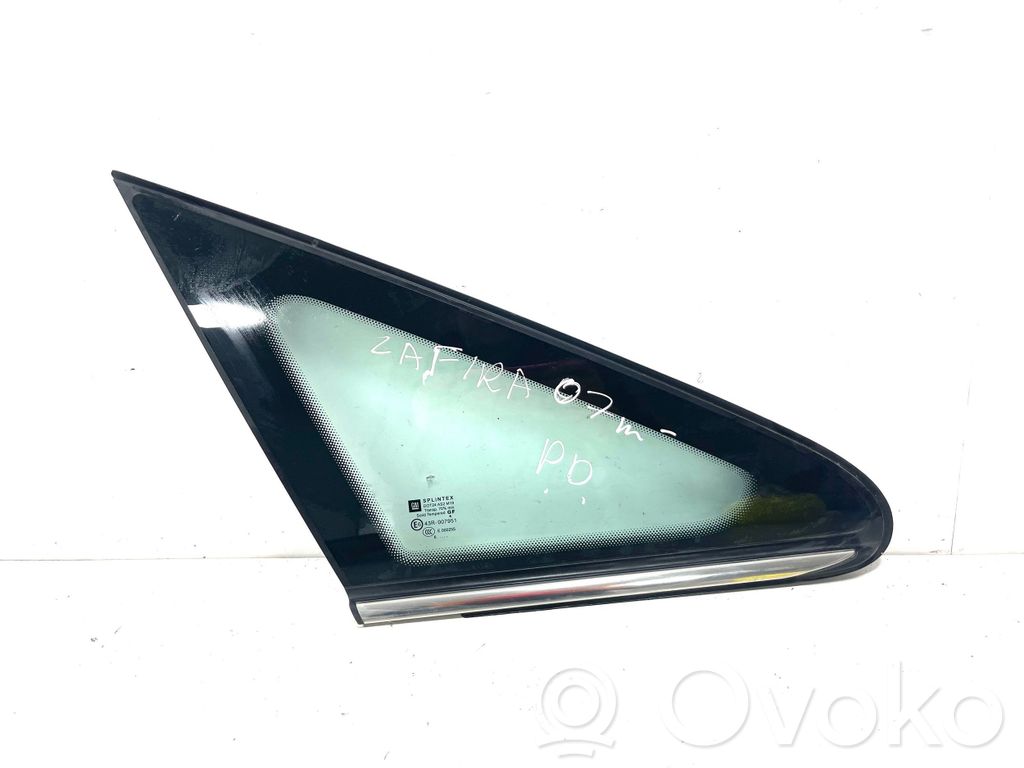 Opel Zafira B Front triangle window/glass 