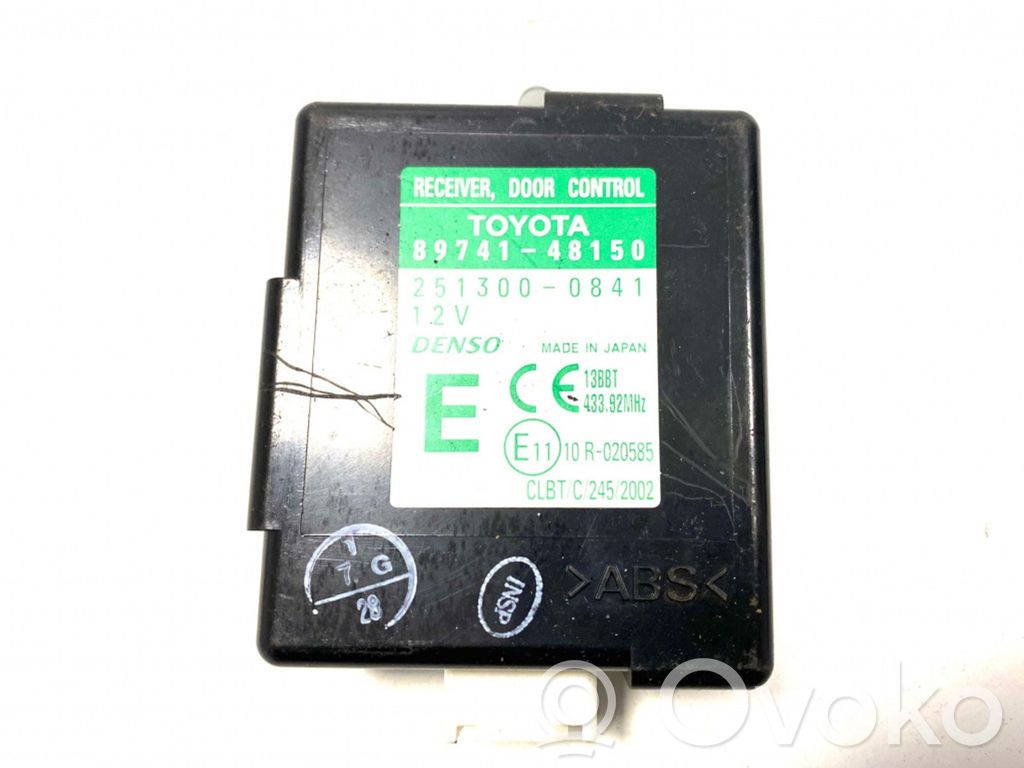Lexus RX 300 Door control unit/module 
