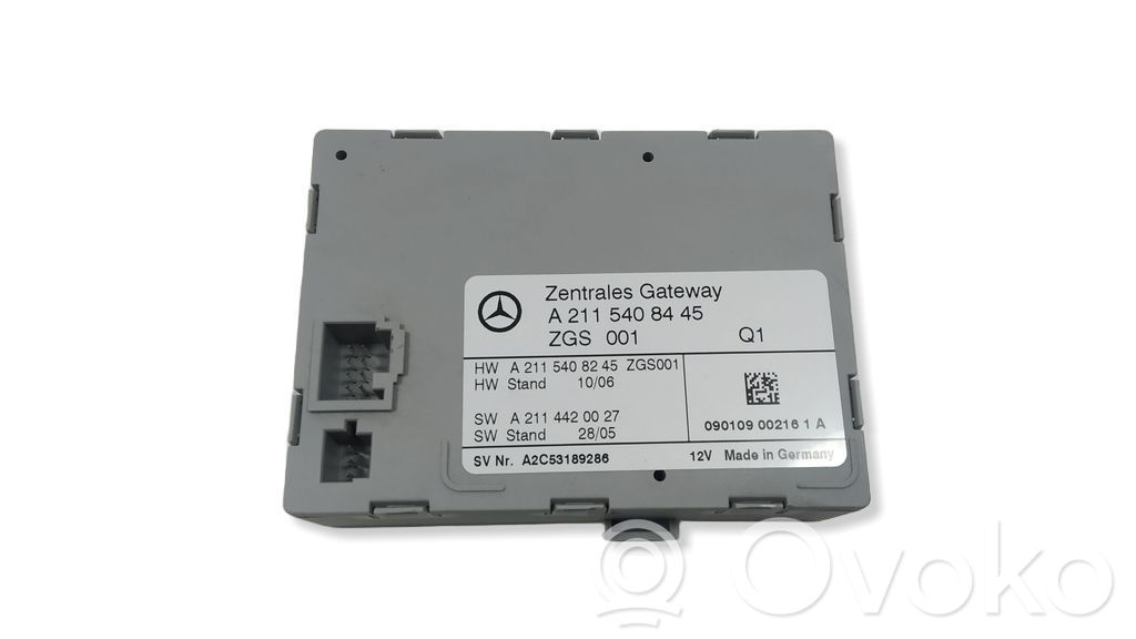 Mercedes-Benz CLS C219 Unidad de control/módulo del bloqueo de puertas 