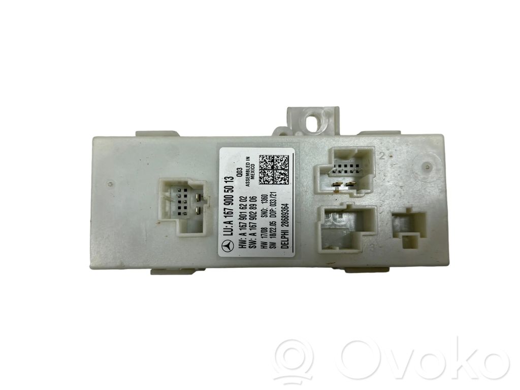Tailgate/trunk control unit/module   A1679005013,A1679016202,A1679028906,28689364