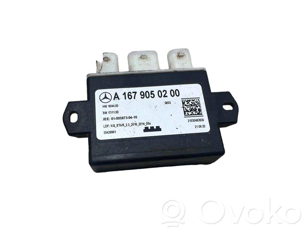Mercedes-Benz GLS X167 Tailgate/trunk control unit/module 