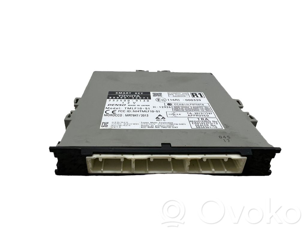 Moduł / Sterownik systemu uruchamiania bezkluczykowego   8999042071,2325009130,116RI000339,CCAB13LP0760T8,DA101418