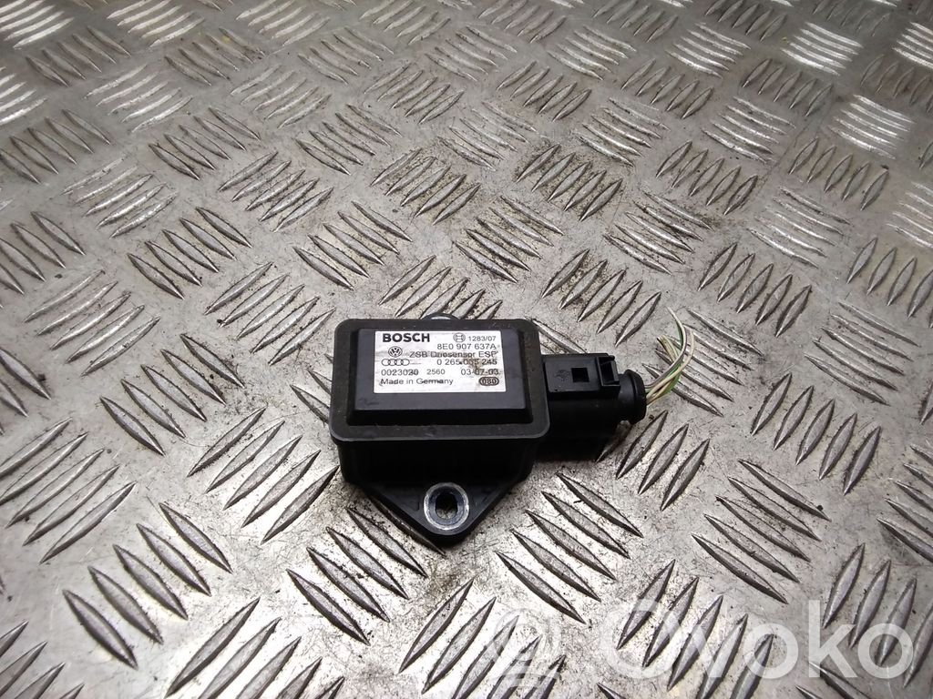 Audi A4 S4 B6 8E 8H ESP acceleration yaw rate sensor 