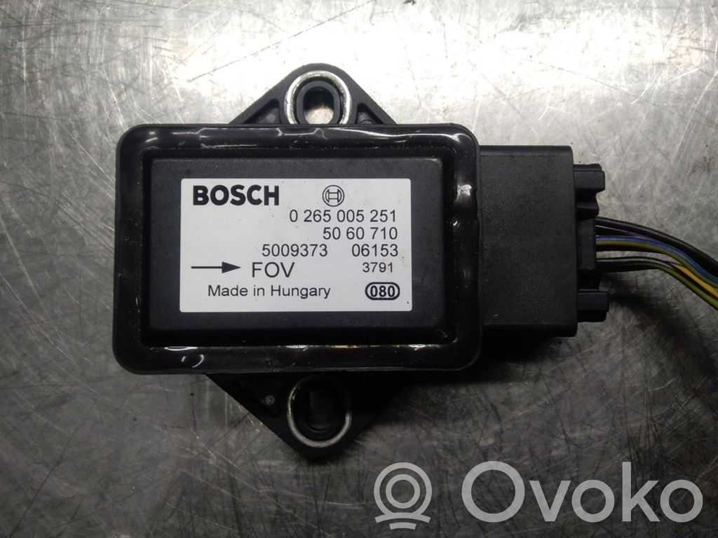 Saab 9-5 ESP acceleration yaw rate sensor 