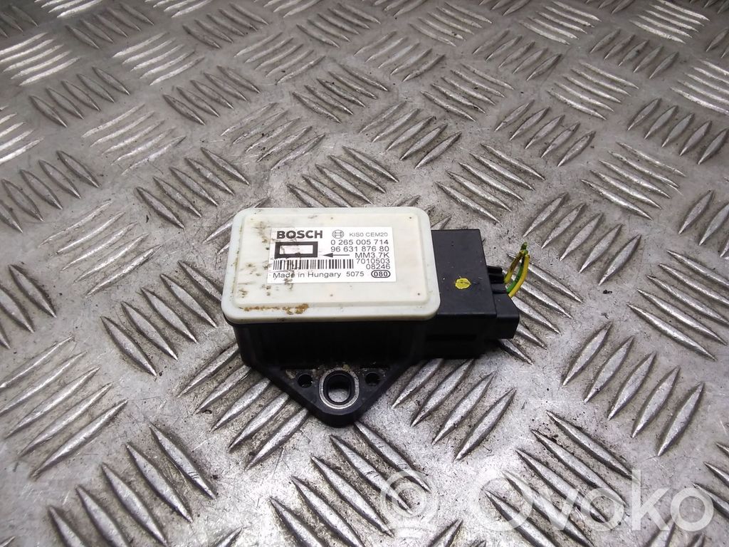 Peugeot 308 ESP acceleration yaw rate sensor 