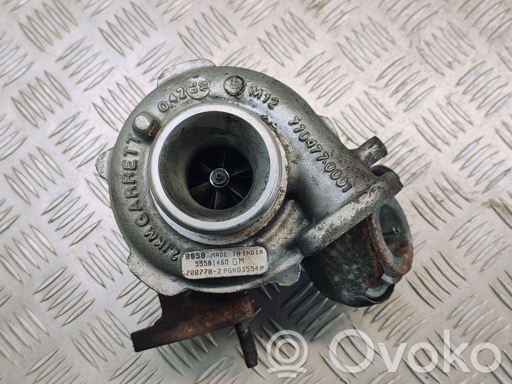 Opel Zafira C Turbina 