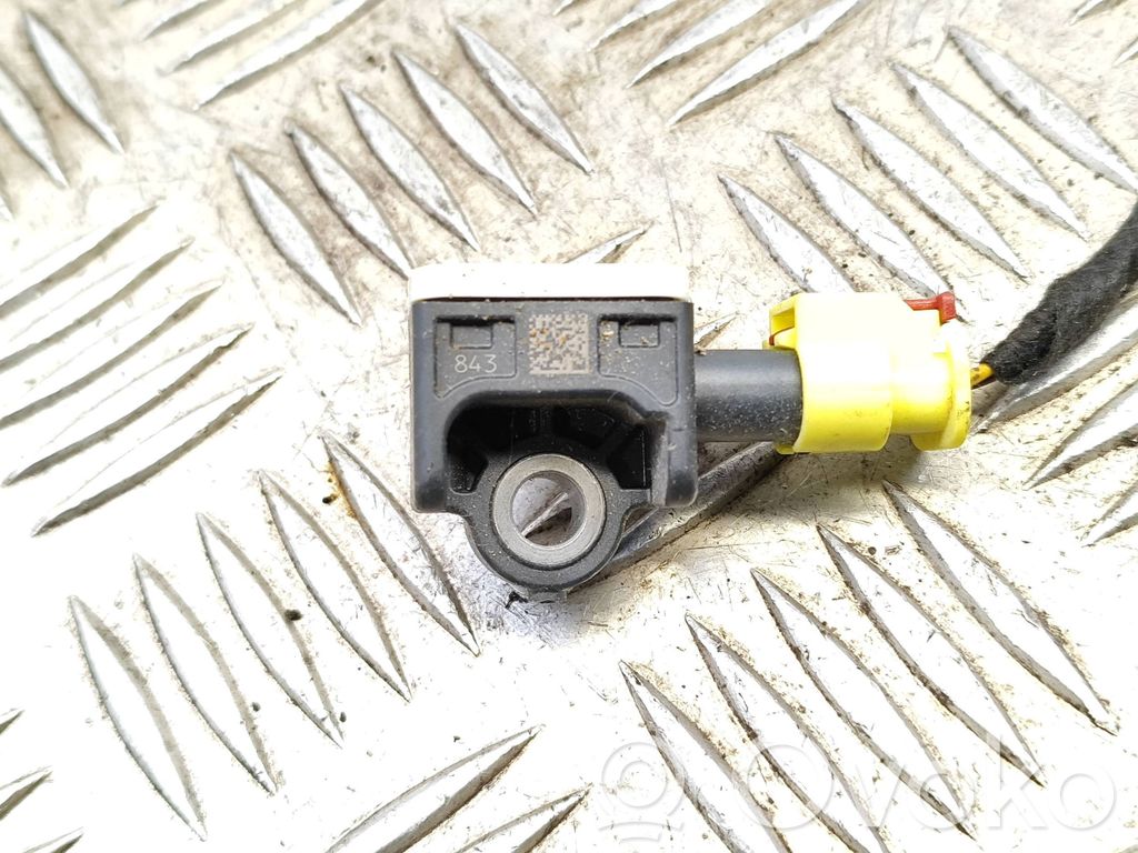 Skoda Fabia Mk2 (5J) Sensor impacto/accidente para activar Airbag 