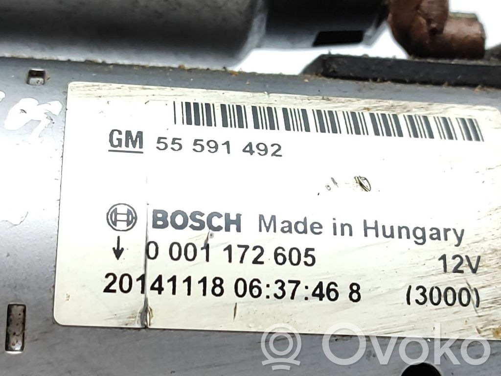 Opel Corsa E Starteris 