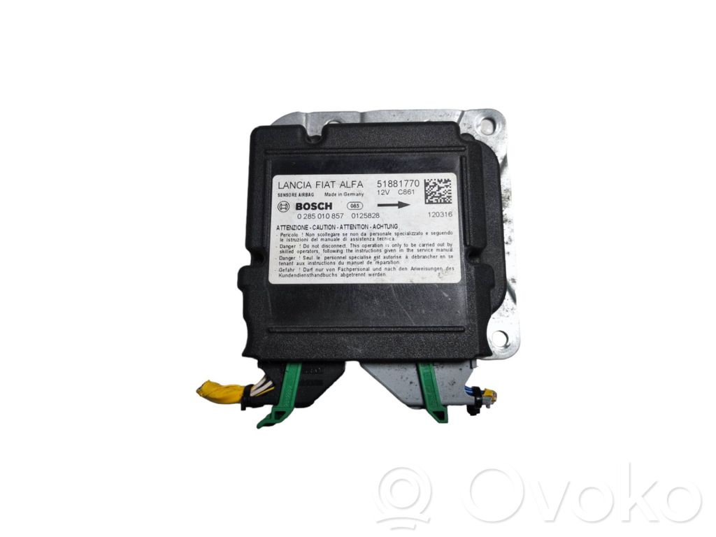Opel Combo D Airbag control unit/module 
