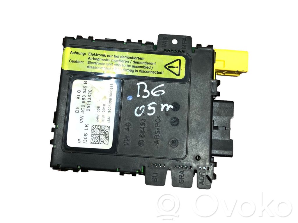 Volkswagen PASSAT B6 Sensor de ángulo de dirección 