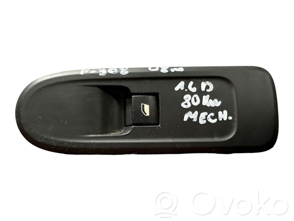 Peugeot 308 Electric window control switch 