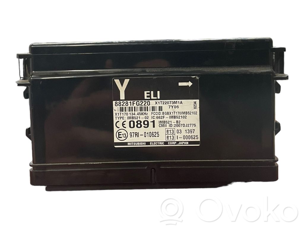 Subaru Impreza III Muut ohjainlaitteet/moduulit 