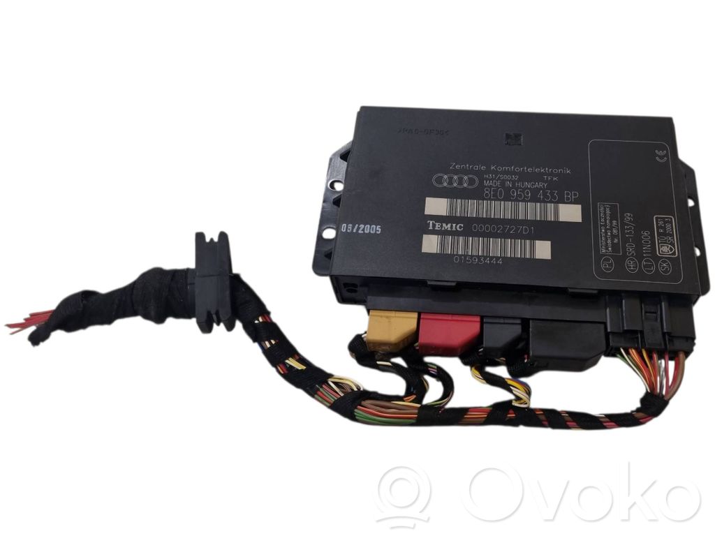 Audi A4 S4 B7 8E 8H Mukavuusmoduuli 