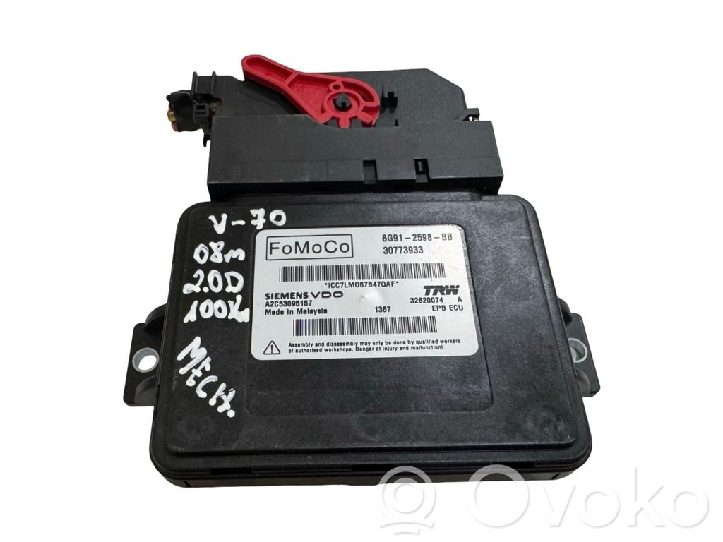 Moduł / Sterownik hamulca ręcznego   6G912598BB,30773933,A2C53095157