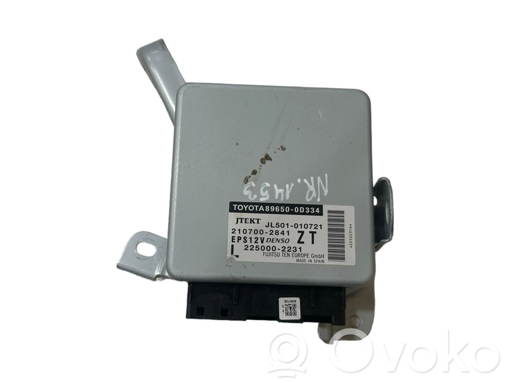 Toyota Yaris Power steering control unit/module 