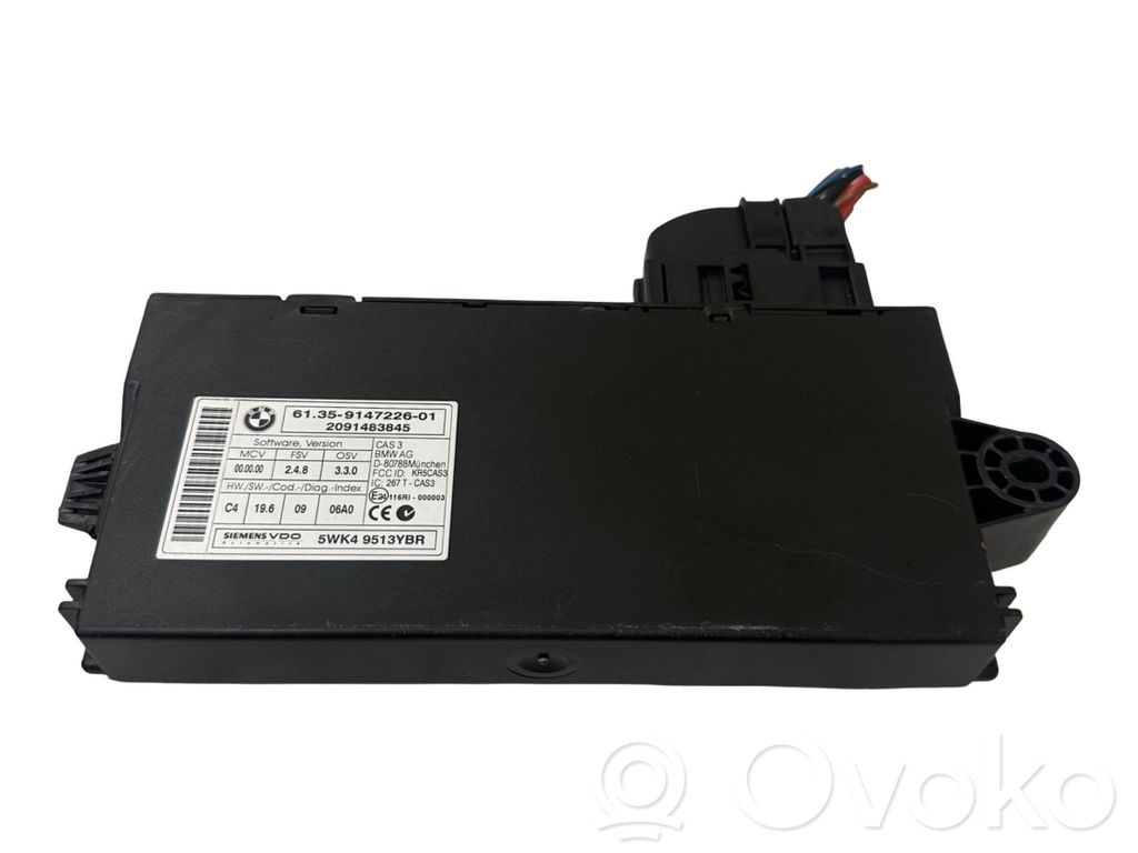 BMW 3 E90 E91 CAS valdymo blokas/ modulis 