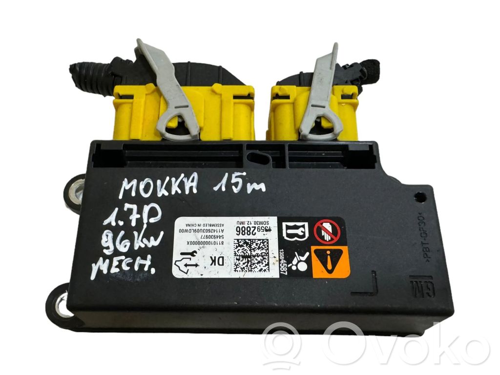 Opel Mokka Airbag control unit/module 