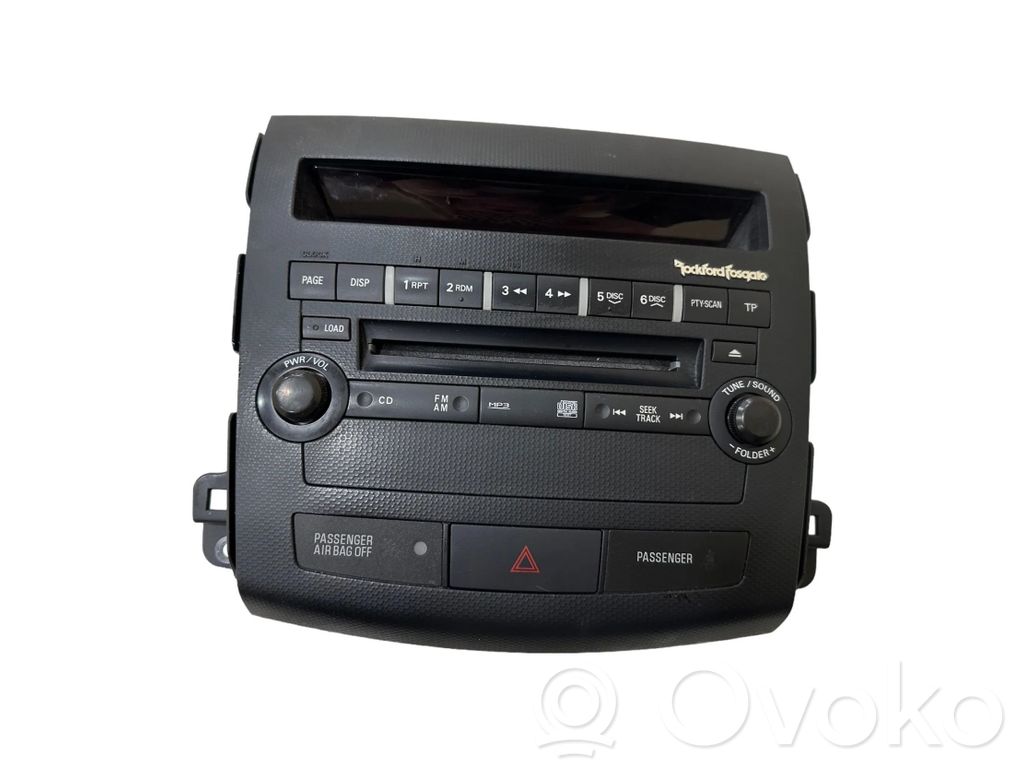 Mitsubishi Outlander Head unit multimedia control 