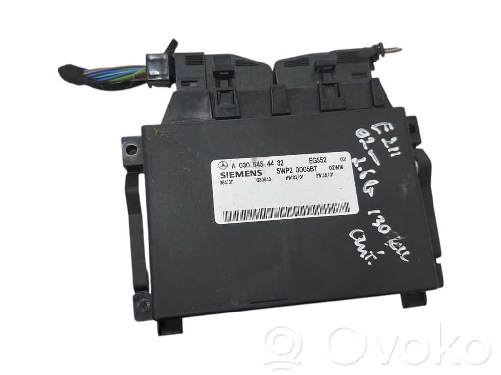 Mercedes-Benz E W211 Unidad de control/módulo de la caja de cambios 