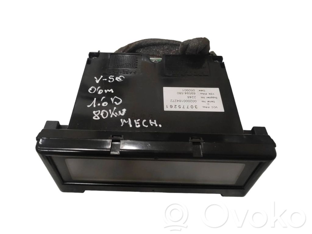 Volvo V50 Screen/display/small screen 