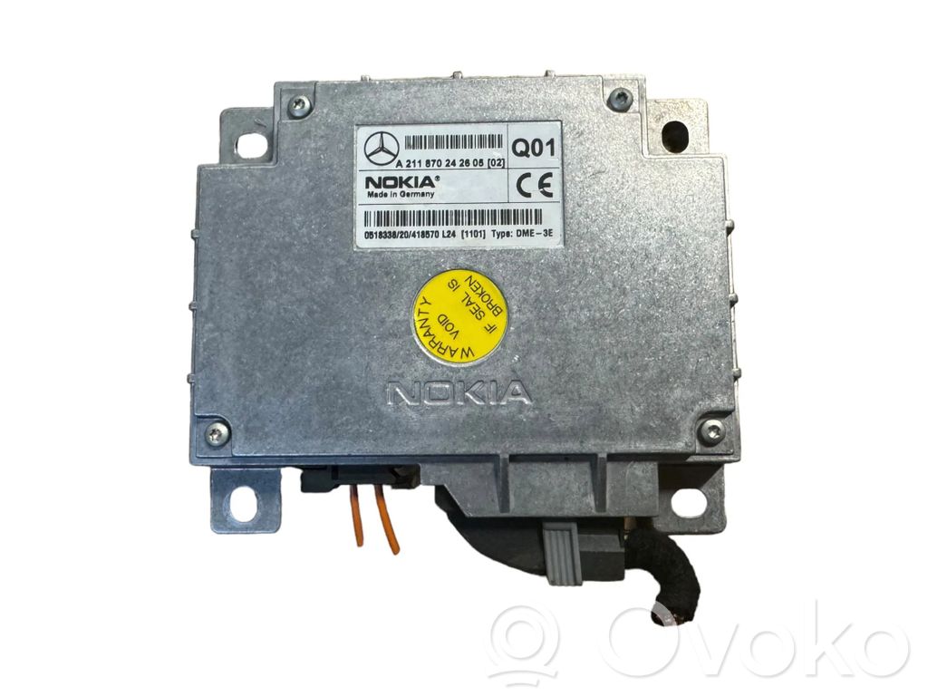 Mercedes-Benz E W211 Phone control unit/module 