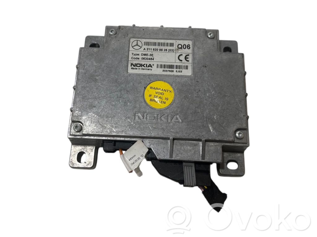 Mercedes-Benz E W211 Phone control unit/module 